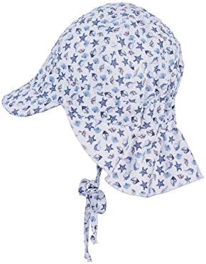 Sterntaler Baby Boys Peaked Cap with Neck Protection