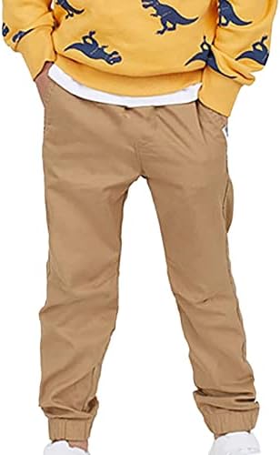 toddler boys cargo chino jogger pants QinCiao comfortable-fit durable stylish
