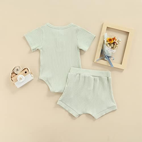 Premium Comfort Baby Ribbed Clothes Set