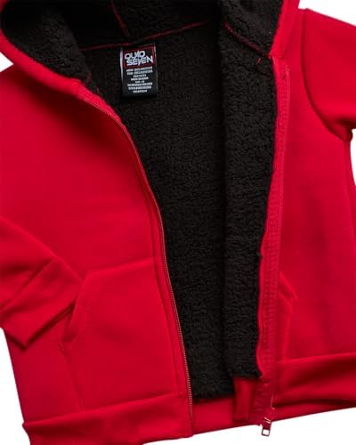 Quad Seven Toddler Boys Sherpa Fleece Jogger Set 1