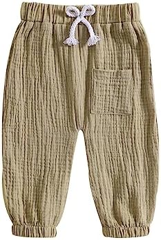 Pudcoco Toddler Cotton Pants