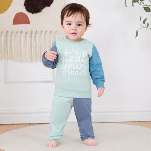 FOCUSNORM Toddler Boys Winter Outfit Set - Cozy Stylish