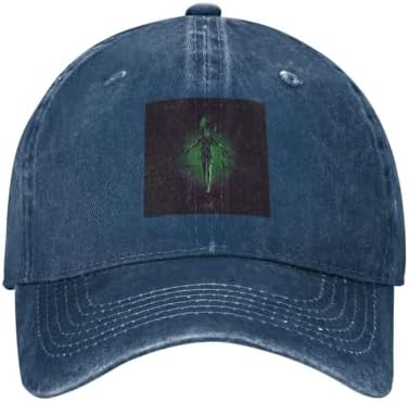 Adjustable Baby Hat Distressed Denim