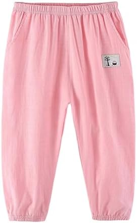 Comfortable Baby boys cotton trousers toddler casual summer pants