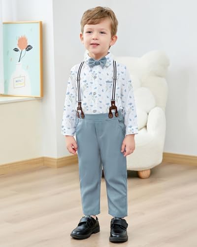 ZOEREA Toddler Boy Formal Suit Set 1-5T