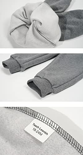 2 Pairs of Cozy Fleece Jogger Pants for Babies
