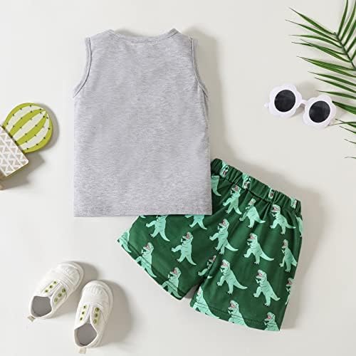 Adorable Summer Outfit for Babies Dinosaur Vest More
