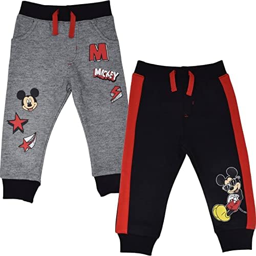 Disney Mickey Mouse Cars Lion King Toy Story 2 Pack Boys Pants