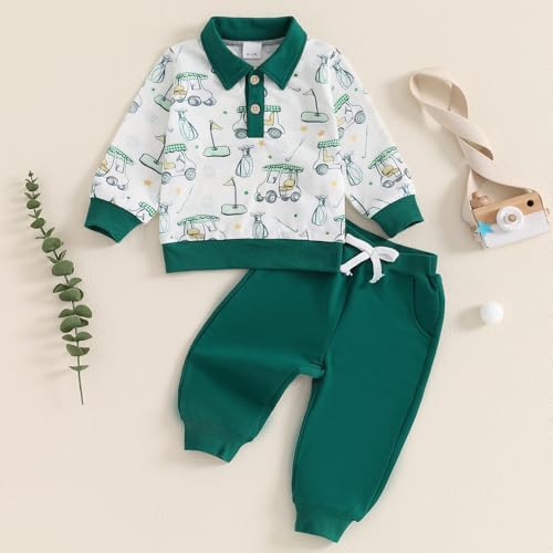 Golf Outfit Set for Boys 6M-4T