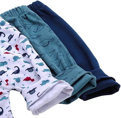 Hakochia Baby Jogger Pants Soft Stretchy 100 Cotton