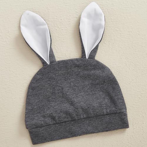 Adorable Baby Boy Easter Outfit with Romper Pants and Hat Set