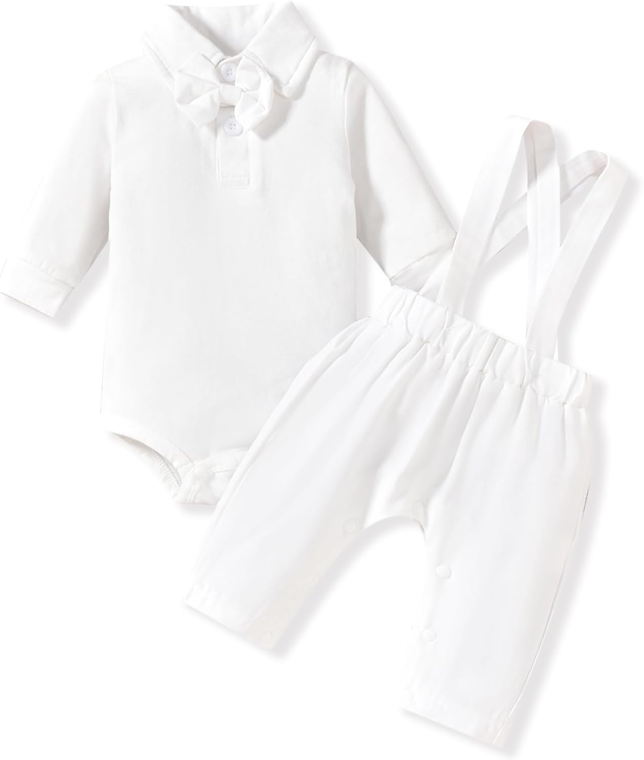MINIFEIKO Baby Boy Gentleman Outfit - Smart Cute and Comfortable