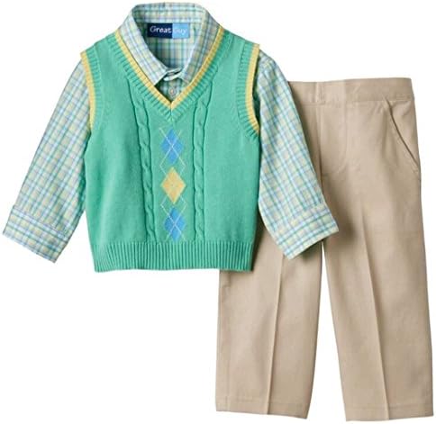 Great Guy Boyssensor vest shirt pants set