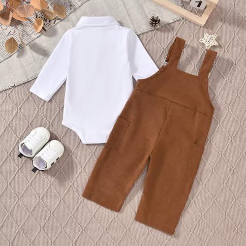 Romper Set for Boys Gentleman Set 0-24 Months