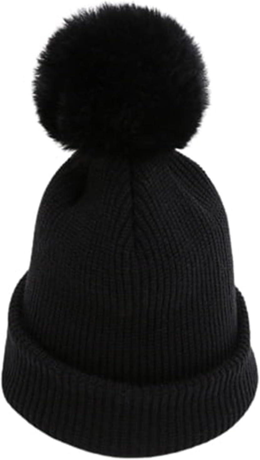 Premium Toddler Winter Fleece Lined Beanie for Boys and Girls