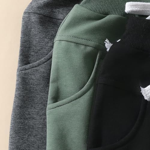 AWOO Toddler Boys Harem Pants - Soft and Stable