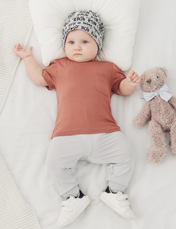 3-Piece Bamboo Jogger Pants for Babies