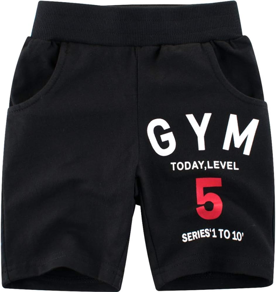 believerss summer 2 pack cotton shorts for boys and girls