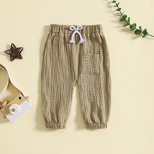 Pudcoco Toddler Cotton Pants