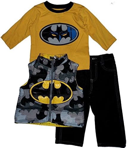 DC - Baby - Baby-Boys Infant Bat Vest Set