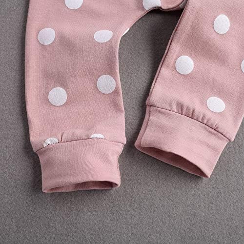 Long Sleeve Polka Dot 2-Piece Outfit Set for Kids