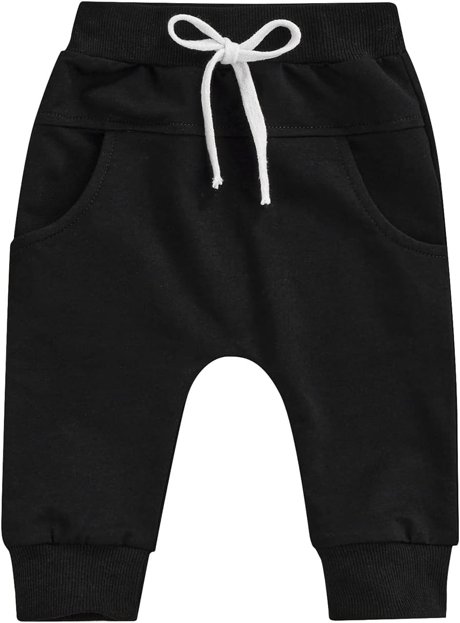 Perfectly Soft Elastic Baby Joggers for Infants