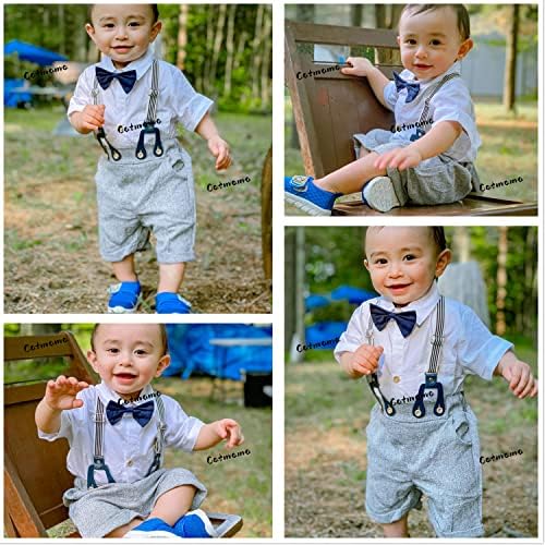 Newborn Baby Boy Tuxedo Outfit Moments