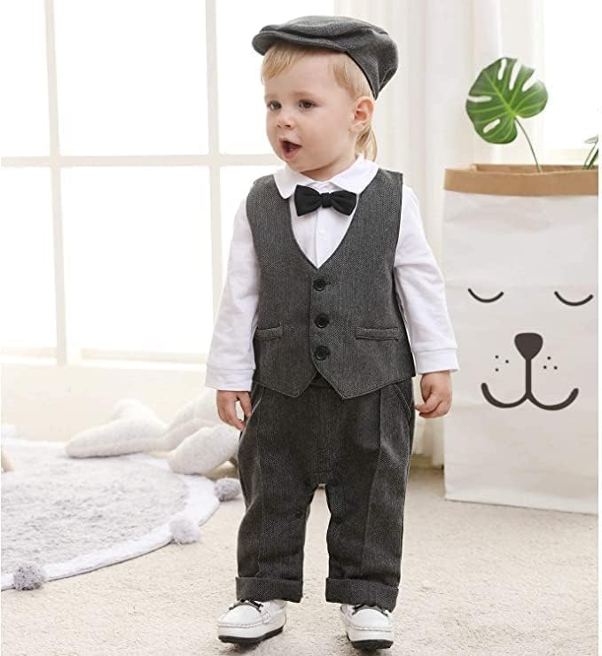 Moda By Athena Toddler Boys Baby Set - Dapper from Head to Toe
