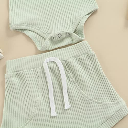Premium Comfort Baby Ribbed Clothes Set