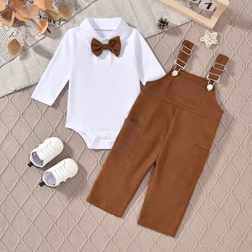 Romper Set for Boys Gentleman Set 0-24 Months