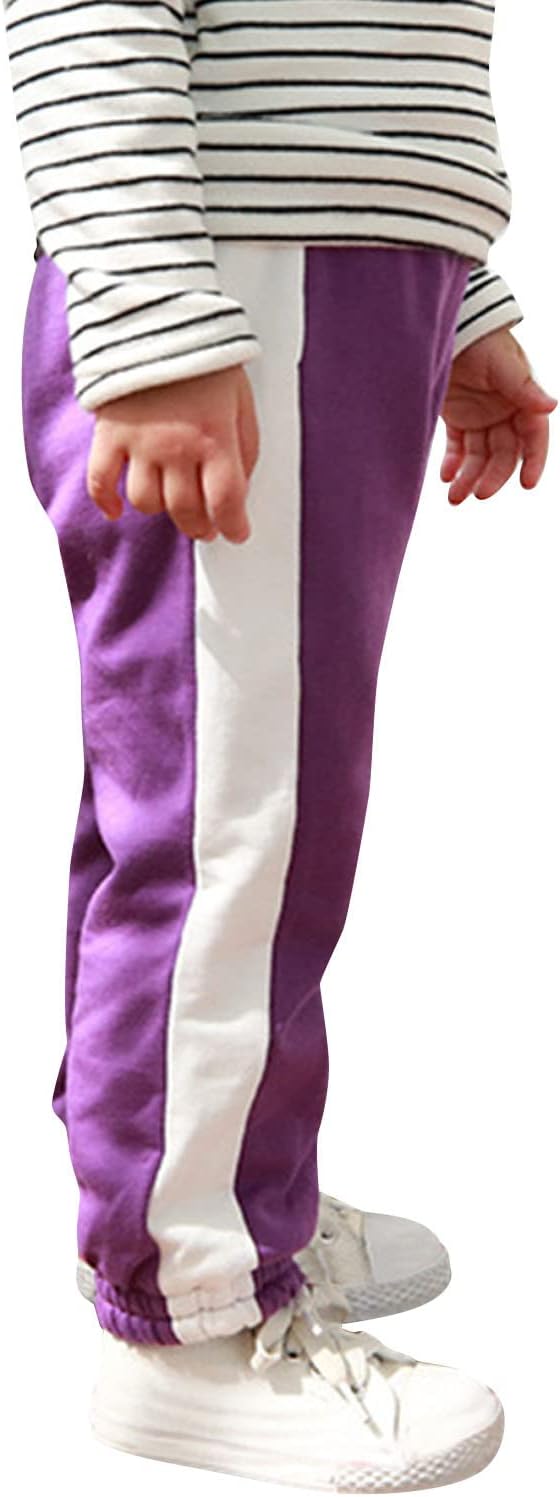 Comfortable Toddler Sweatpants Fleece Lined Active Jogger