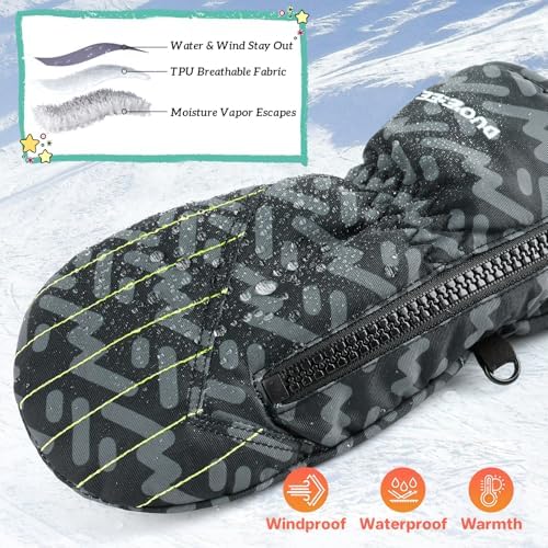 Waterproof Winter Gloves for Toddlers