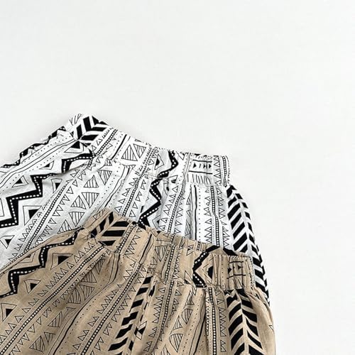 Plaid Elastic Waist Toddler Pants