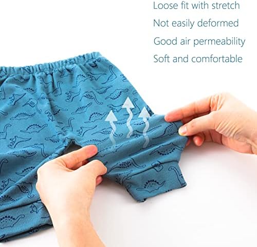 Hakochia Baby Jogger Pants Soft Stretchy 100 Cotton