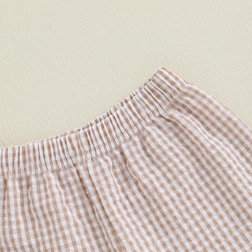 Toddler Plaid Jogger Pants for Boys and Girls