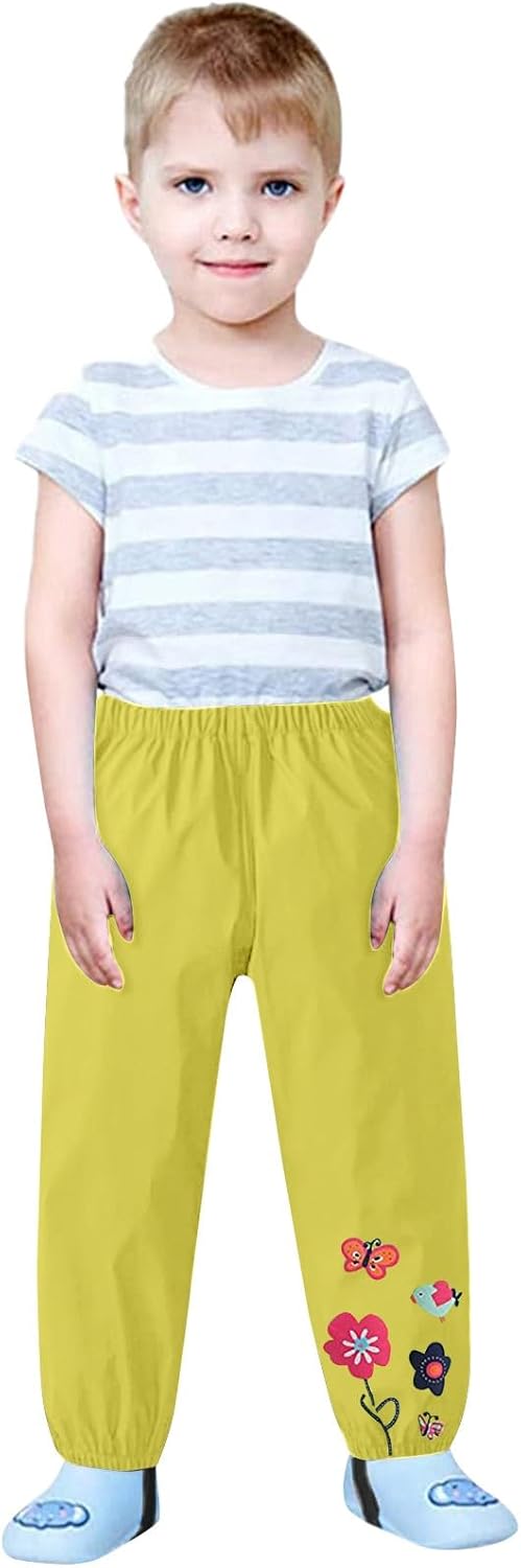 Generic Waterproof Toddler Rain Pants sizes 78