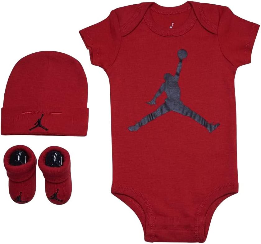 Perfect 3 Piece Toddler Box Jordan Infant Jumpman Red