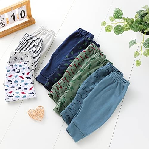 Hakochia Baby Jogger Pants Soft Stretchy 100 Cotton