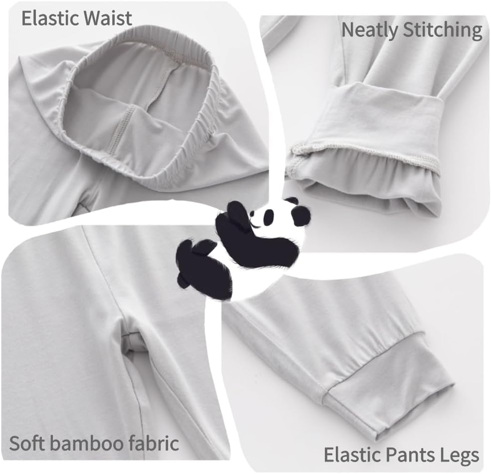 3-Piece Bamboo Jogger Pants for Babies
