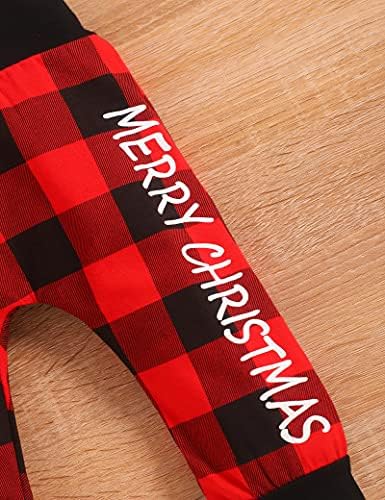 Bilison Newborn Christmas Outfits Set