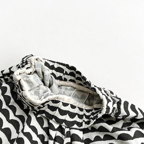 Soft Styley Checkerboard Cotton Sweatpants for Babies