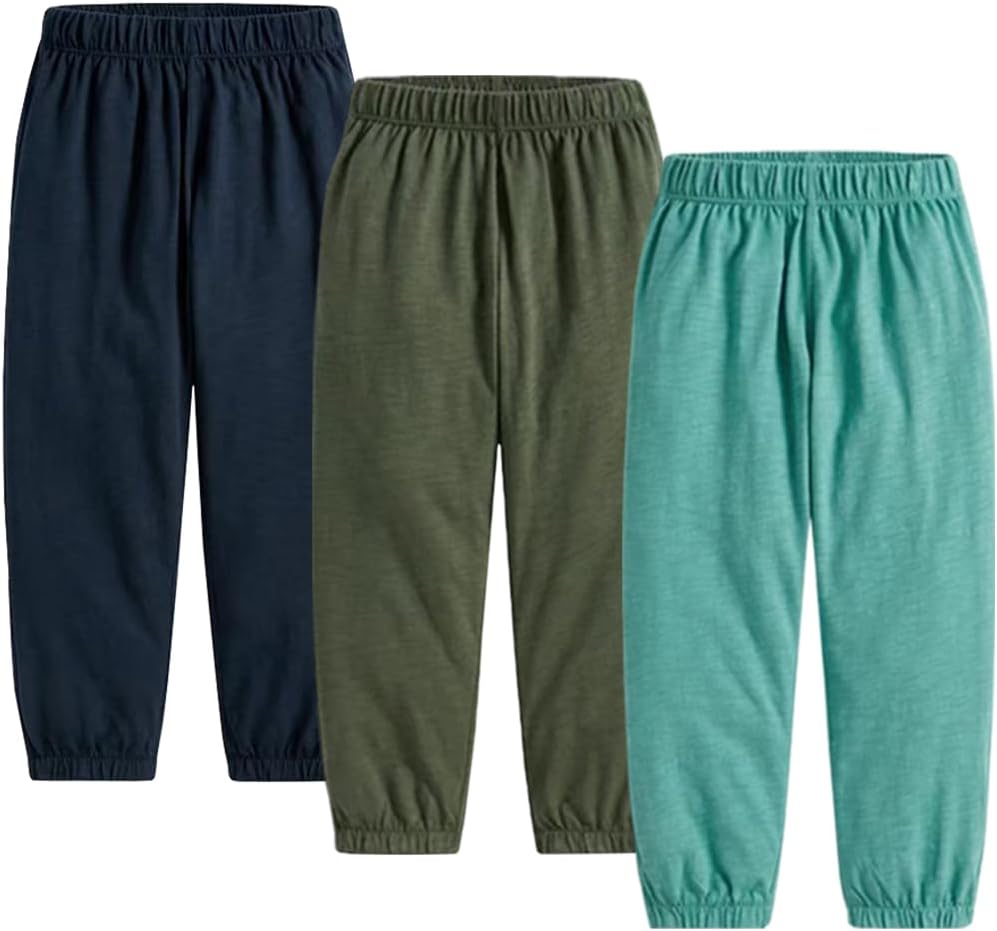 WATOCHE Toddler Boys 3-Pack Long Bloomers