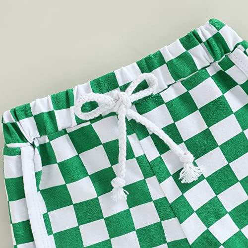Summer Cotton Plaid Shorts for Baby