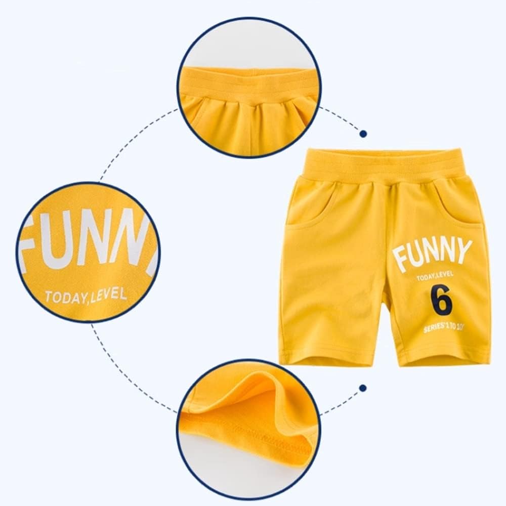 believerss summer 2 pack cotton shorts for boys and girls