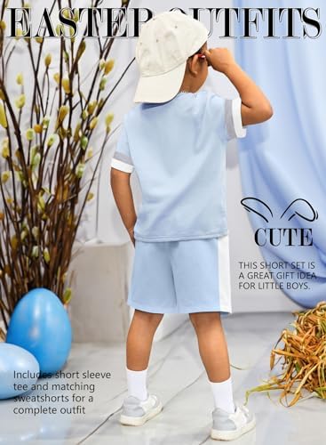 Easter Outfit Toddler Senior Boys - Contrast Side Sleeves