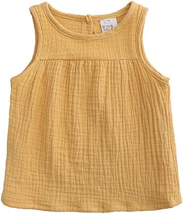 Perfect 2Pcs - Kids Tales Cotton Linen Outfits for Babies