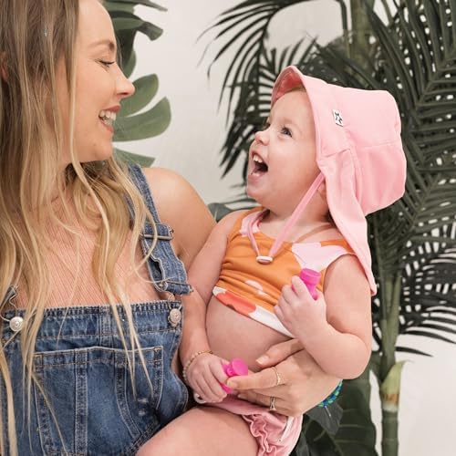 Tiny Twinkle Sun Protection Baby Flap Hat with UPF 50