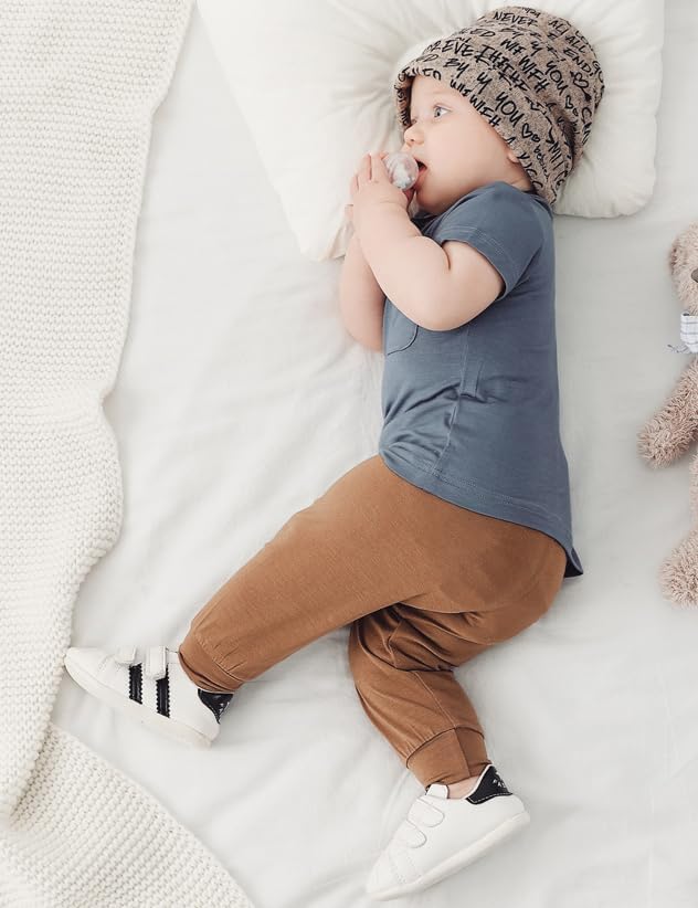 3-Piece Bamboo Jogger Pants for Babies