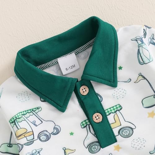 Golf Outfit Set for Boys 6M-4T