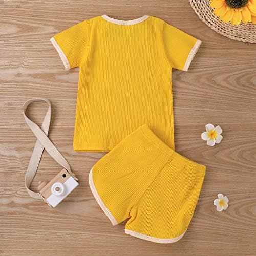 Sleek Adorable Toddler Summer Outfit Set for Boys Girls